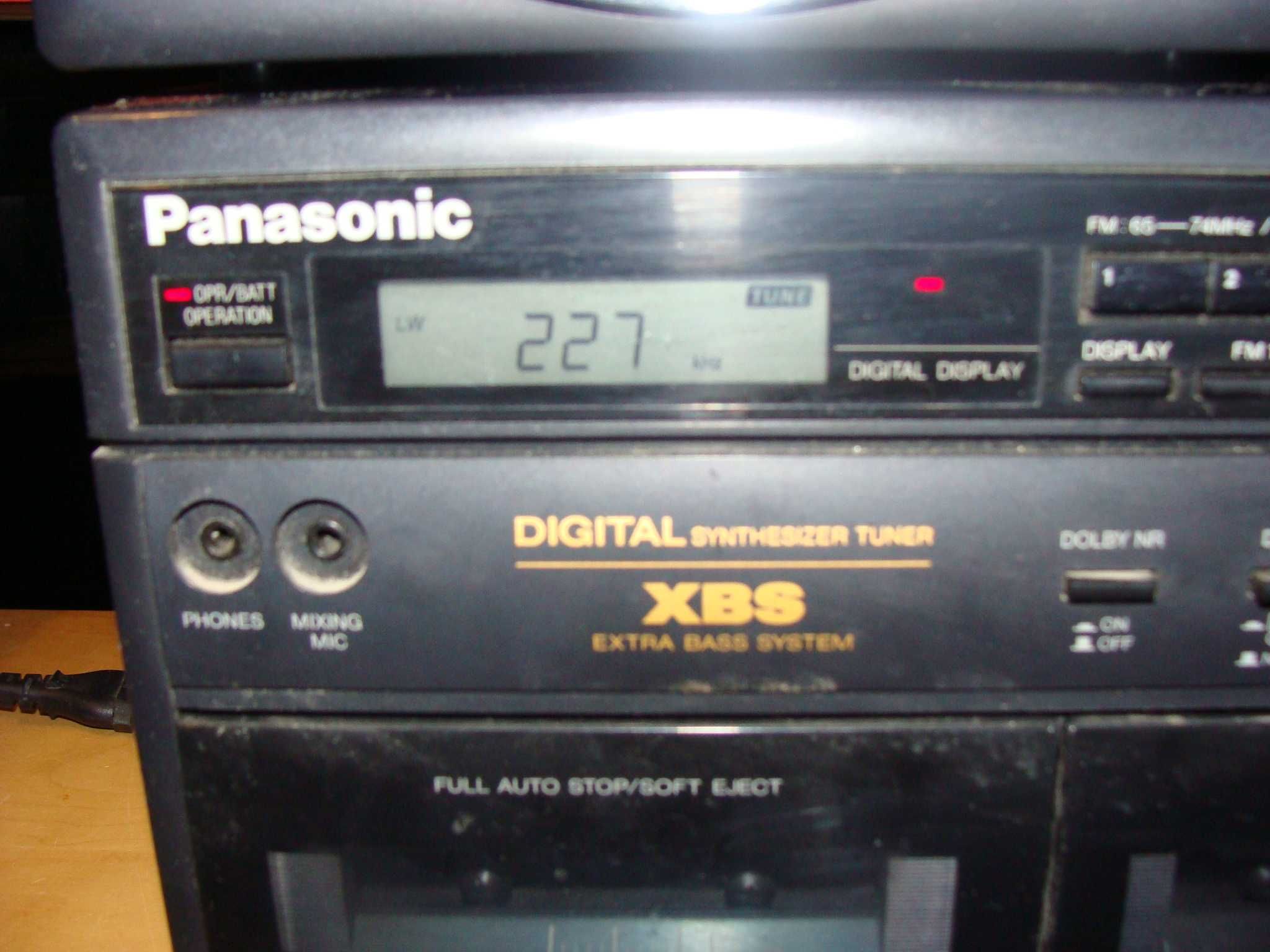 Panasonic RX-CT900 vintage boombox