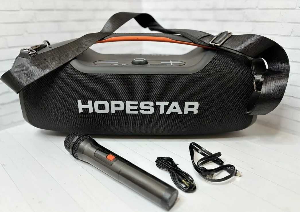 100 W ! Bluetooth колонка Hopеstar A60 + караоке