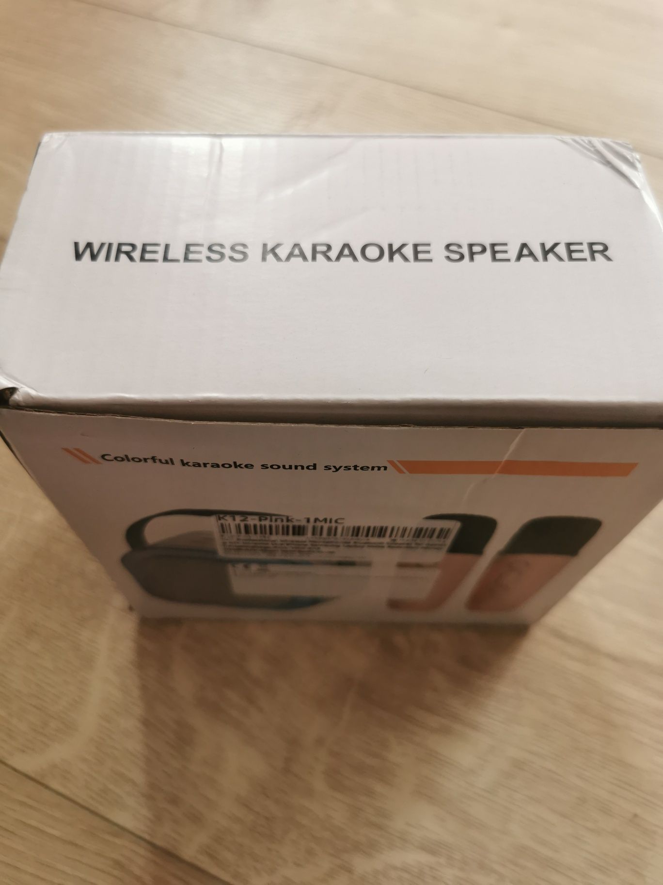 Mini zestaw do karaoke Bluetooth, mikrofon i głośnik bezprzewodowy.
