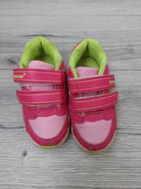 Buciki 22 adidaski różowe dla dziewczynki adidasy buty