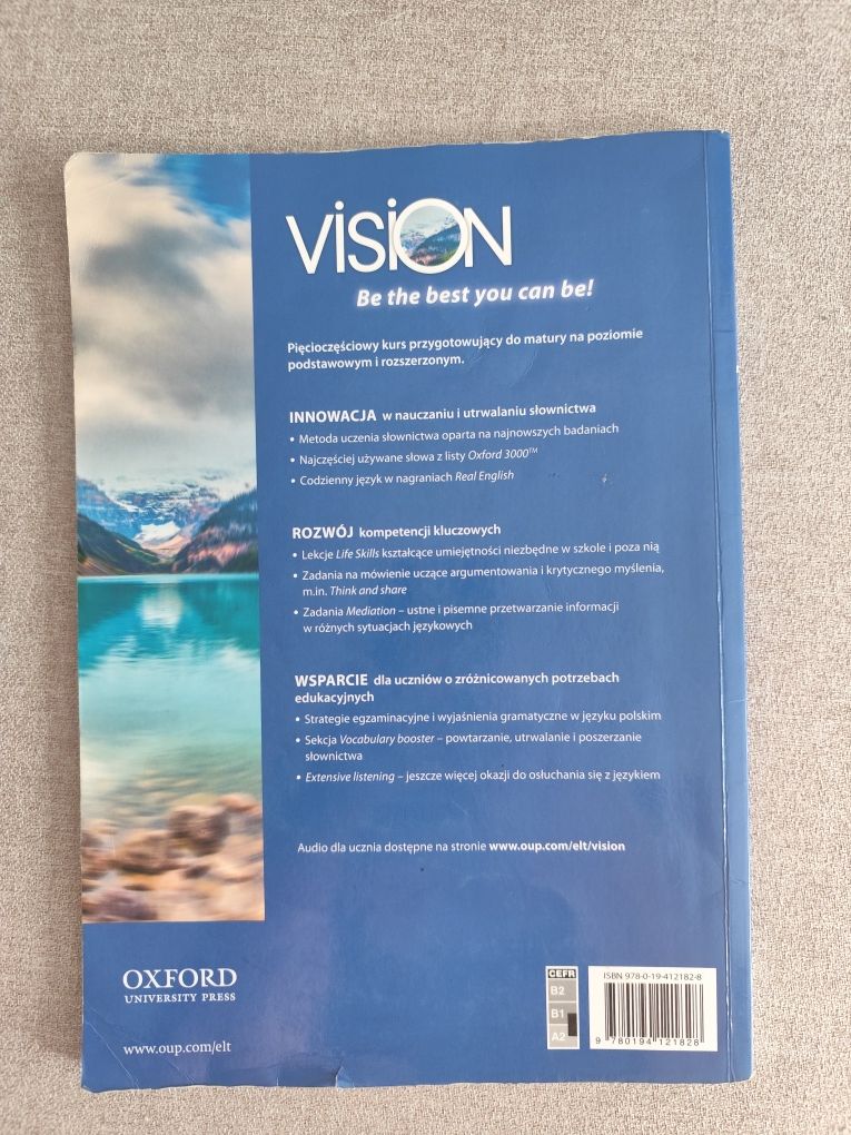 Vision  podręcznik do angielskiego klasa 2 technikum/liceum