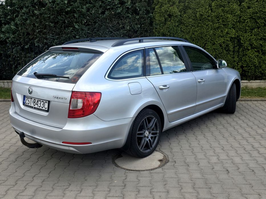 Skoda superb 2,0 TDi 177KM 4x4 Full opcja bananowe skory /zamiana