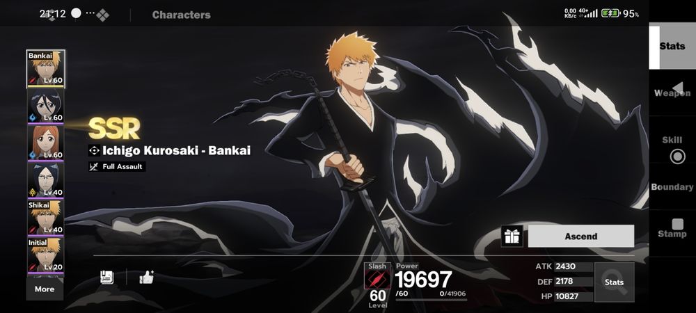 Игра BLEACH: Soul Resonance обмен на хонкай
