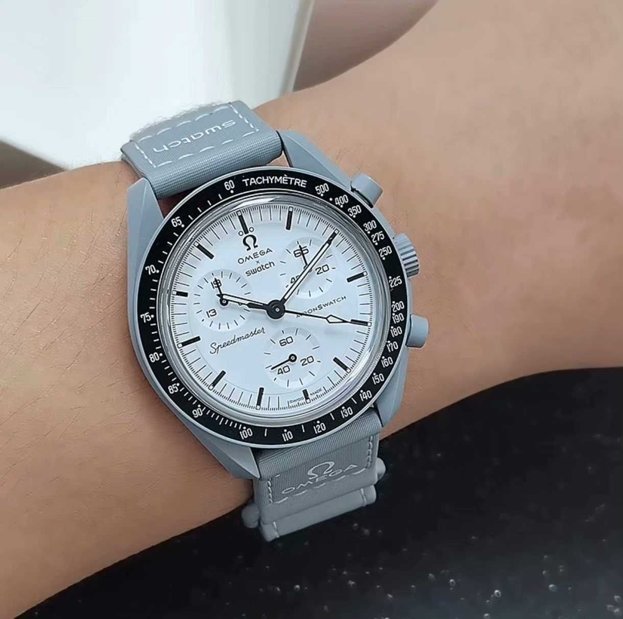 Zegarek Omega x Swatch 1965 SO33M106 - bez wad
