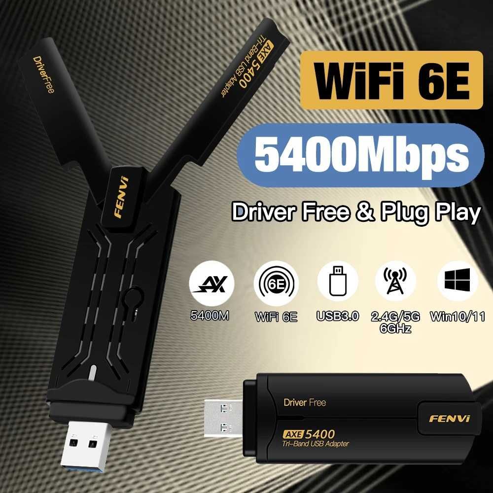 Adaptador USB WiFi 6E