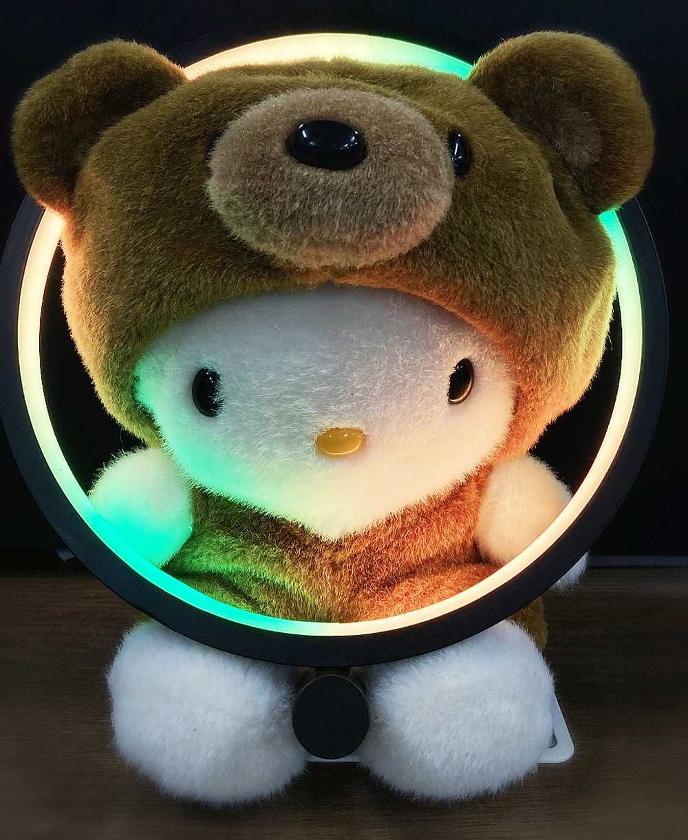 Lampka Biurkowa Nocna Inteligentna LED RGBIC WW 5V Aplikacja Pilot