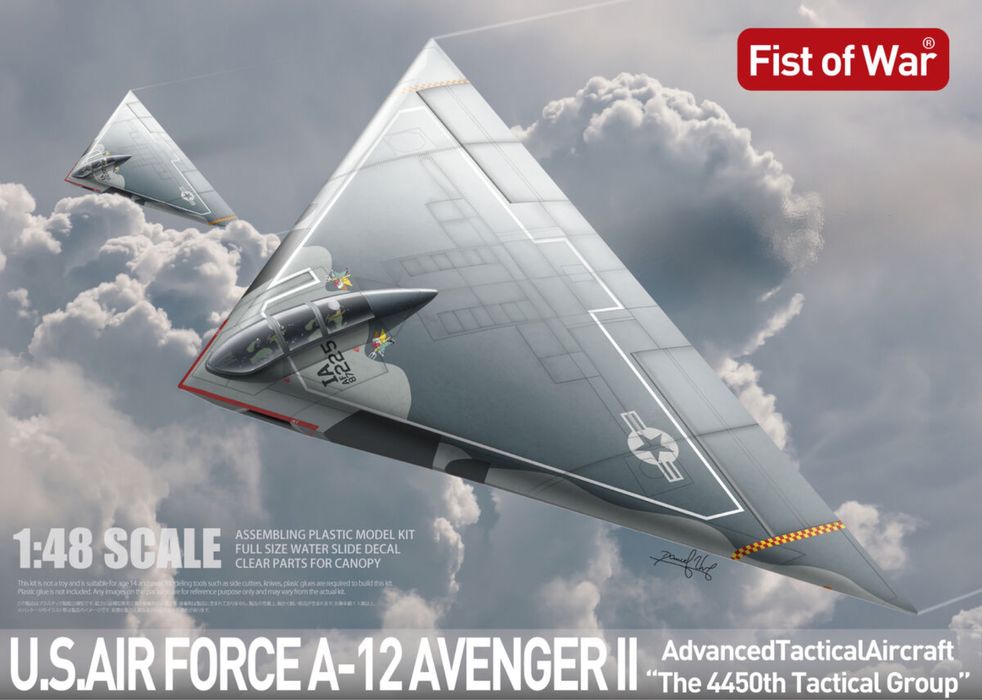 Model Collect UA48005 samolot McDonnell Douglas A-12 Avenger