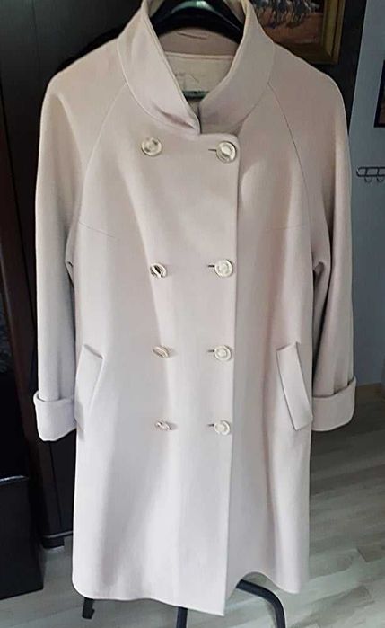 Damski PŁASZCZ  zimowy elegancki rozm 48