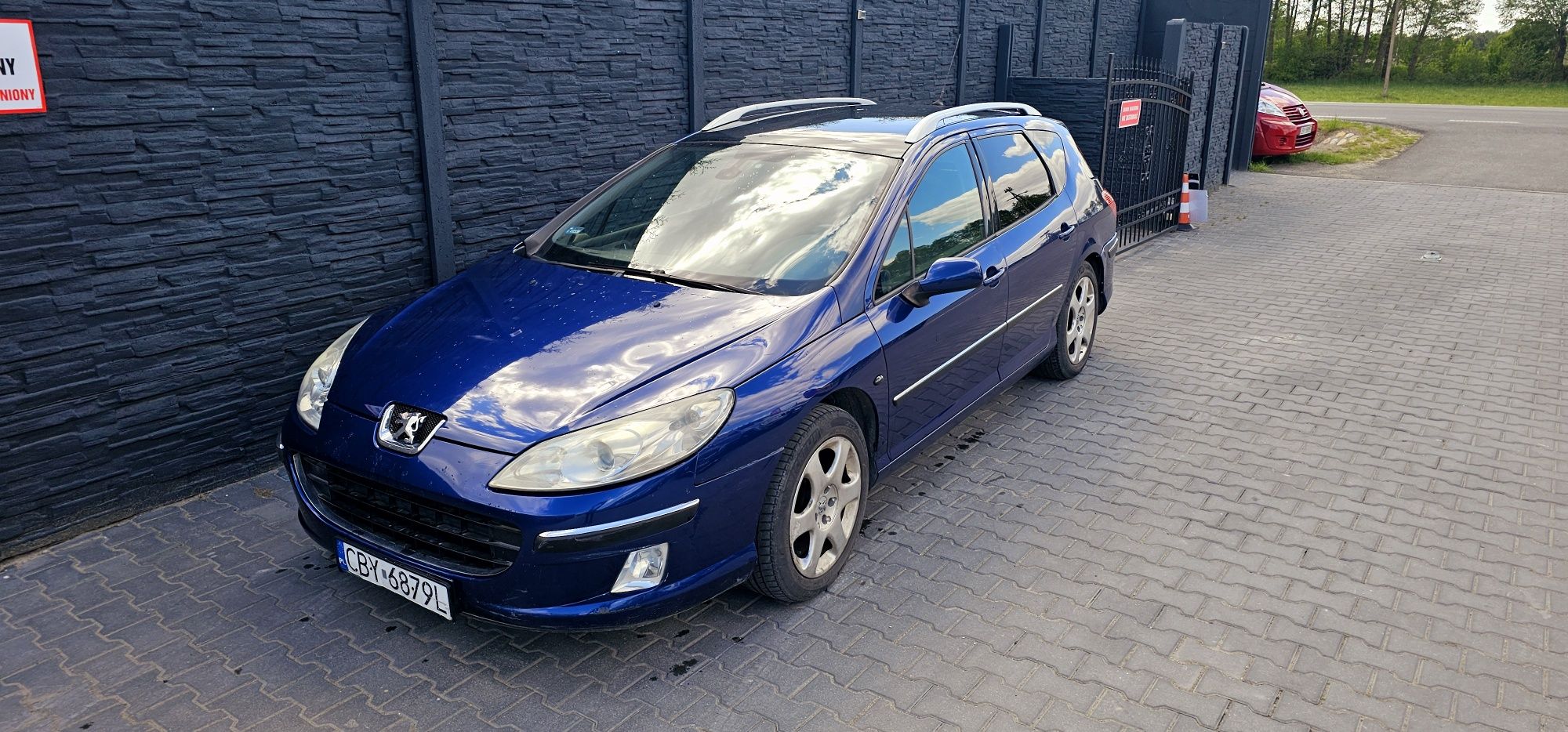 Peugeot 407 SW •GAZ• KLIMA SPRAWNA hak Panorama