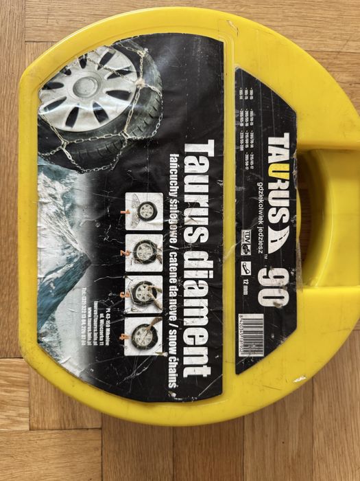 Łancuchy śniegowe Taurus diament 90 12mm kola 16 17 cali