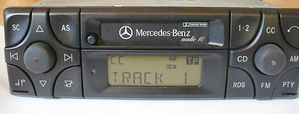 kolekcjonerskie stare radio BECKER BE 3200 MERCEDES  gotowe do montażu