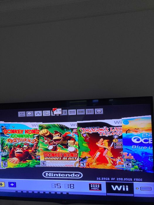 Nintendo Wii Homebrew Softmod 100 gier Mario Kart Kirby Zelda Donkey