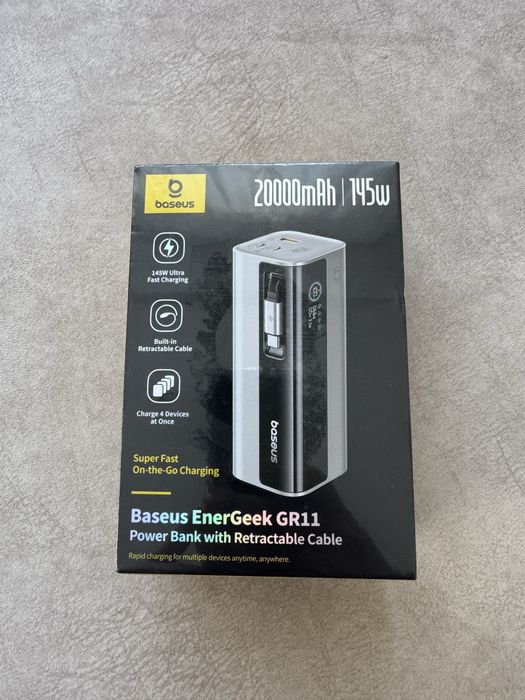 Павербанк Baseus 20000mAh 145W EnerGeek GR11