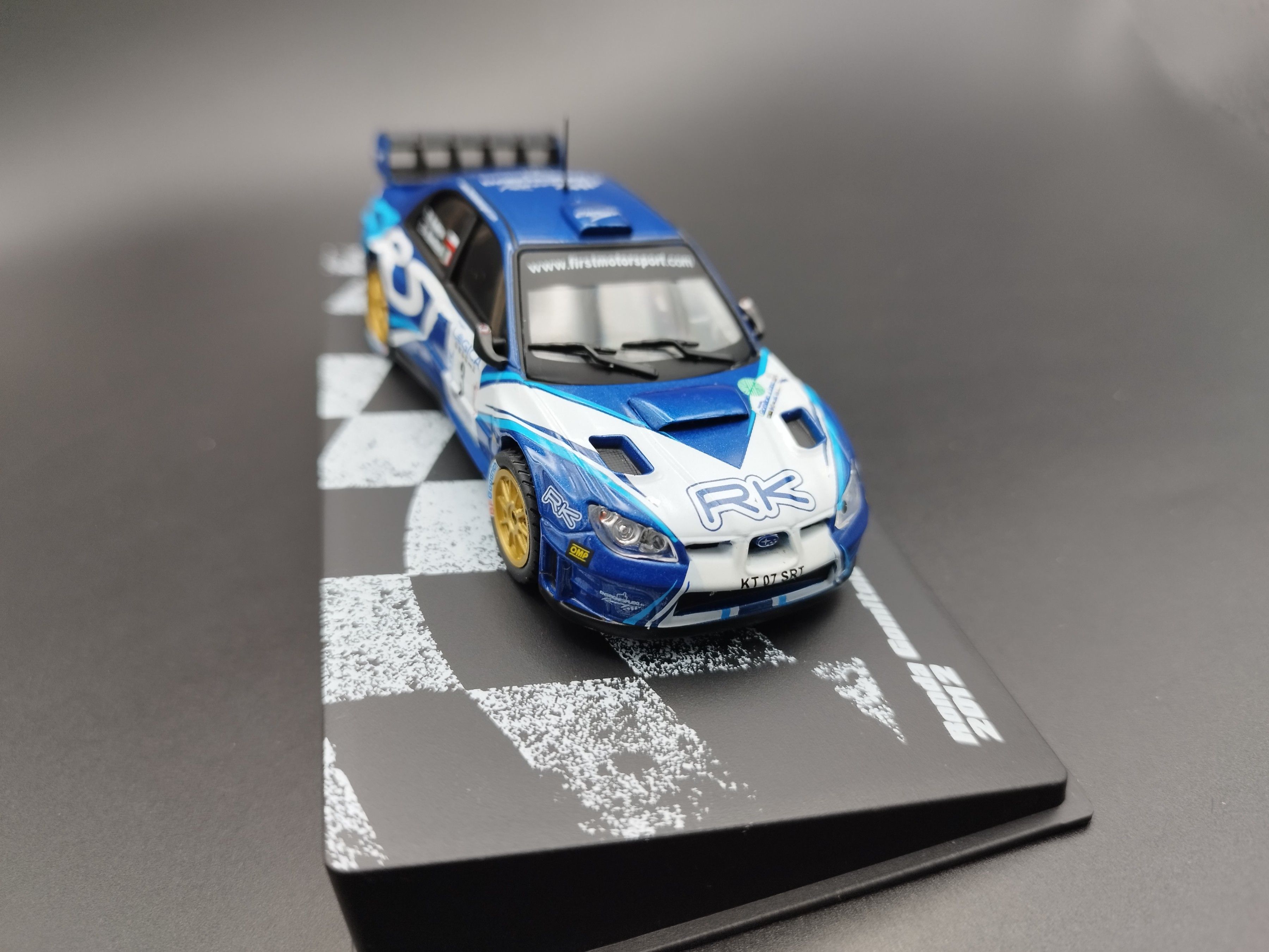 1:43 Deagostini Subaru Impreza WRC Robert Kubica/Giuliano Manfredi