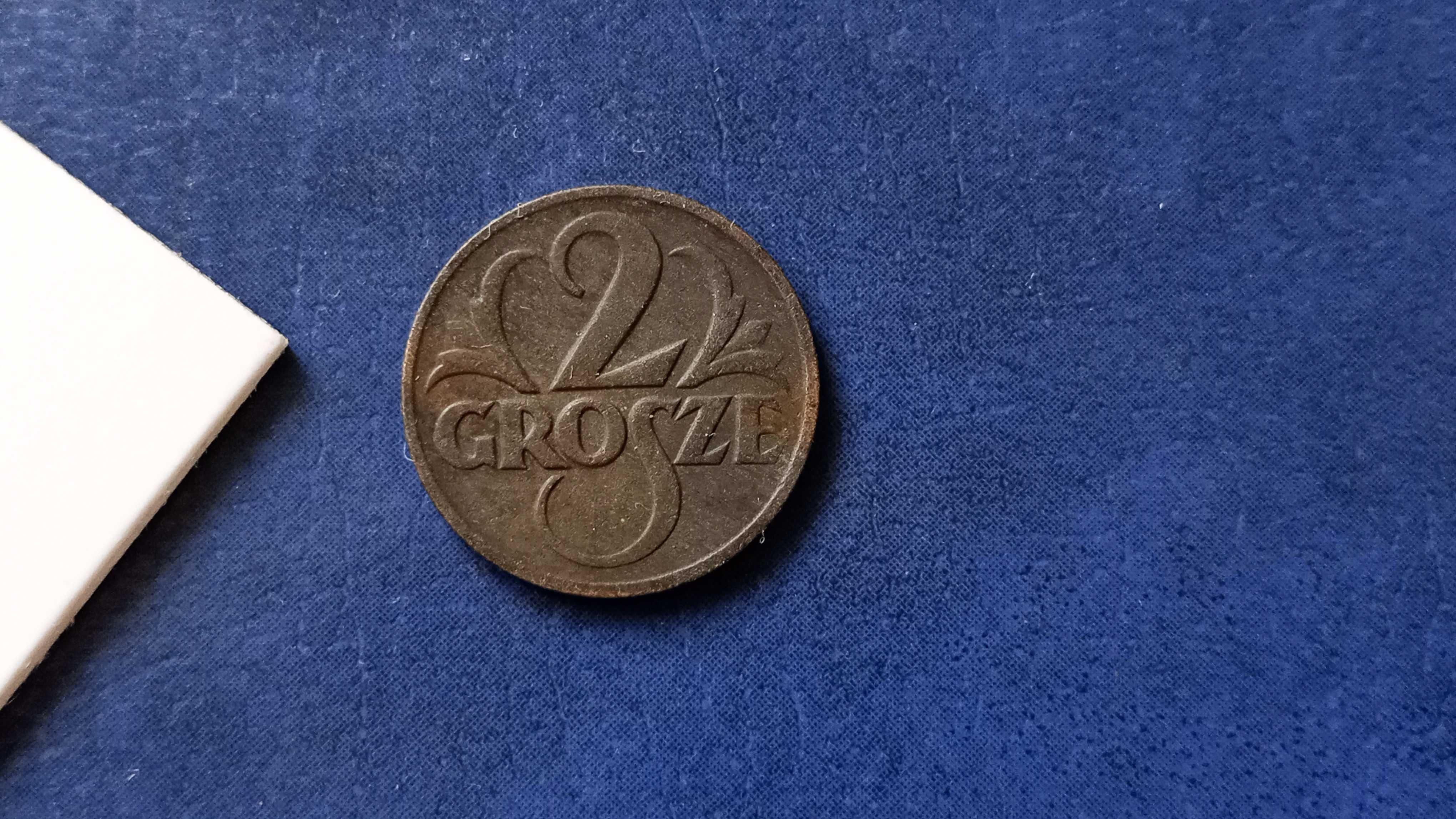 Stare monety 2 grosze 1927 2RP