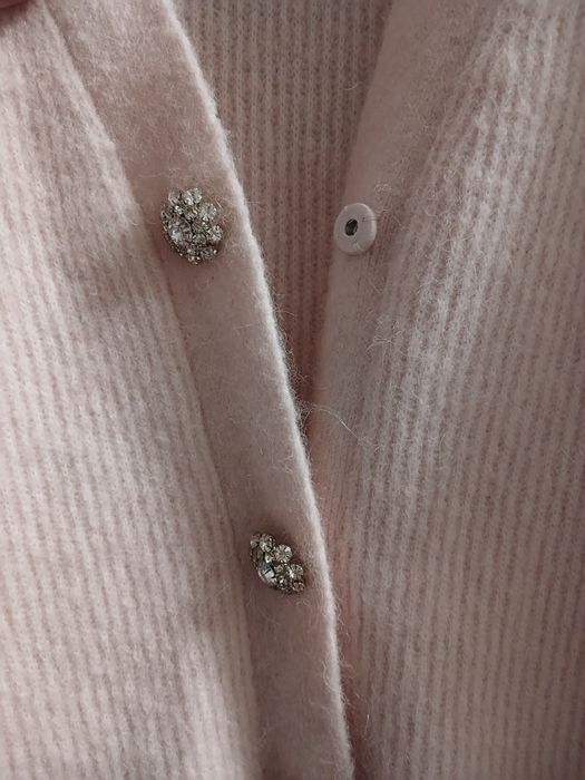 Кардиган р. L пудрового кольору