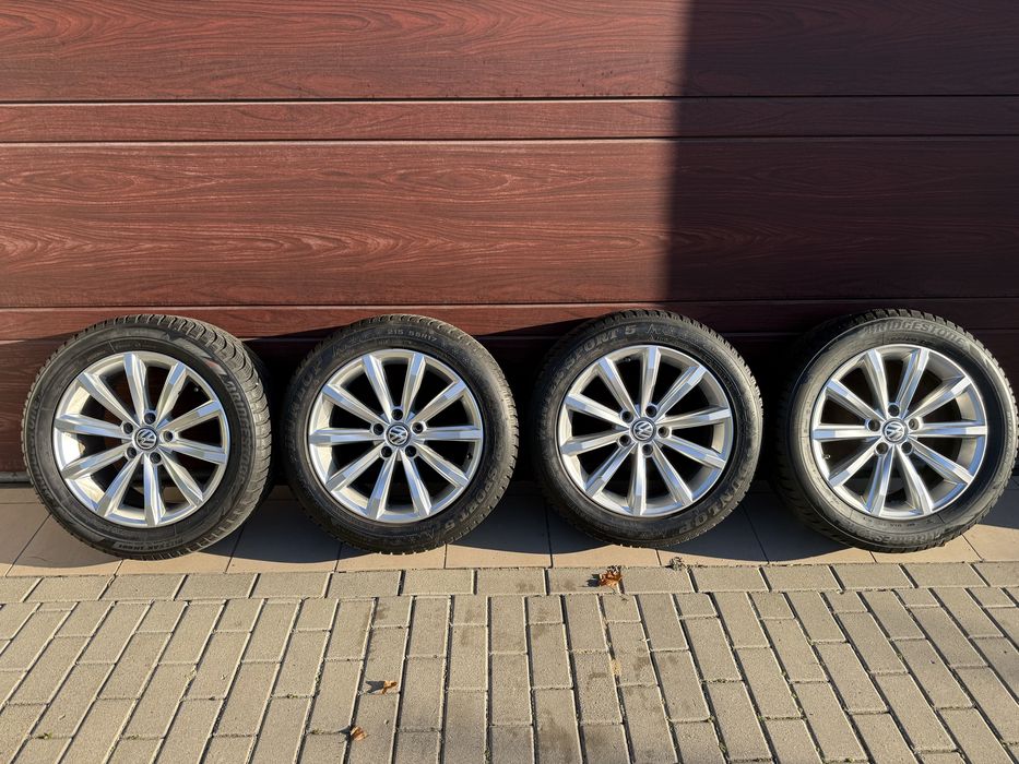 Alufelgi VW Passat London 215/55 R17 z zimowymi oponami