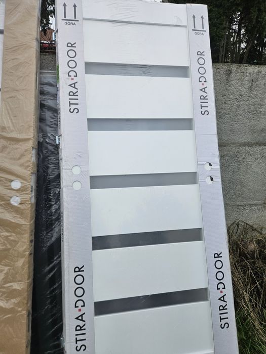 Drzwi 80p 60p 60l białe credis