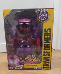 Robot Transformers Bumblebee Cyberverse Shockwave E7113 duży Hasbro