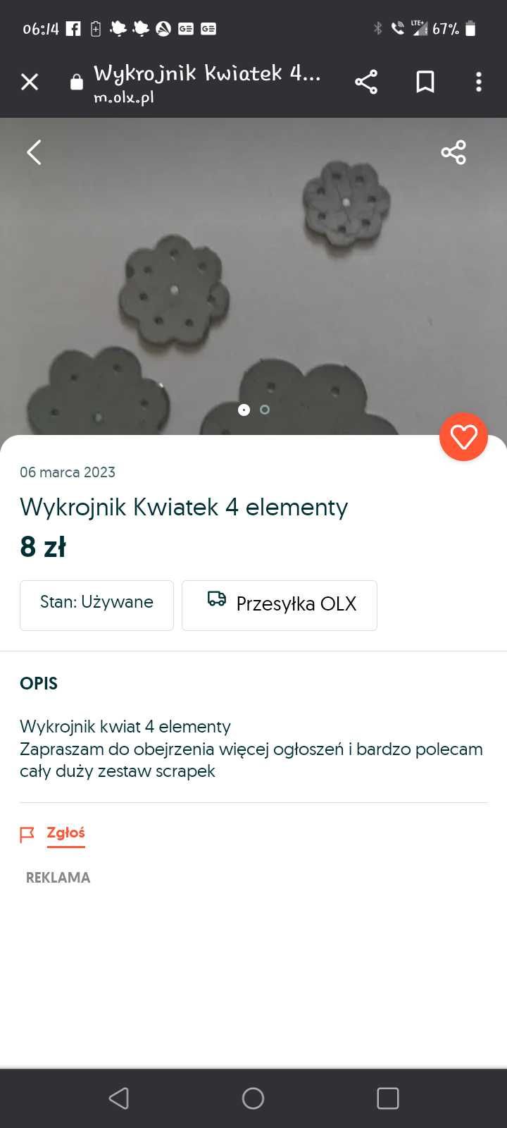 Zestaw 4 wykrojników