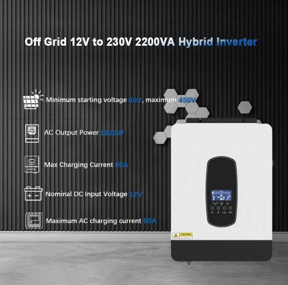 Инвертор 3200VA of-Grid solar hibrid inverter pure sine wave MPPT 80