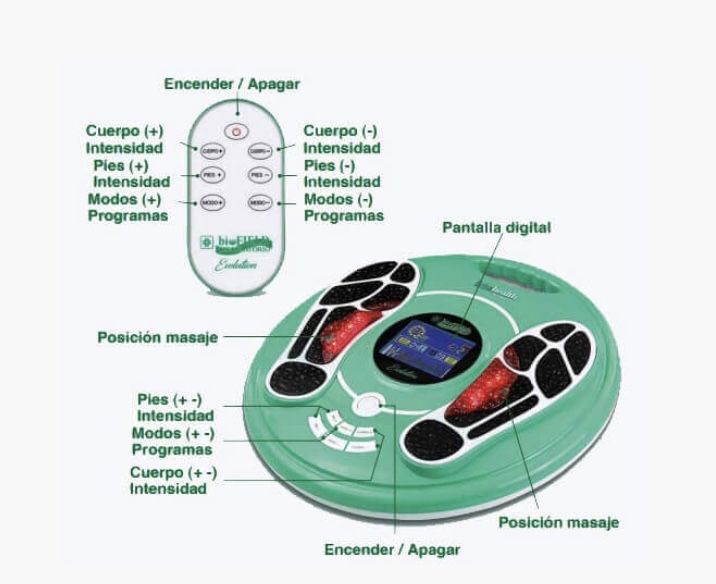 Máquina de massagem fisioterapia