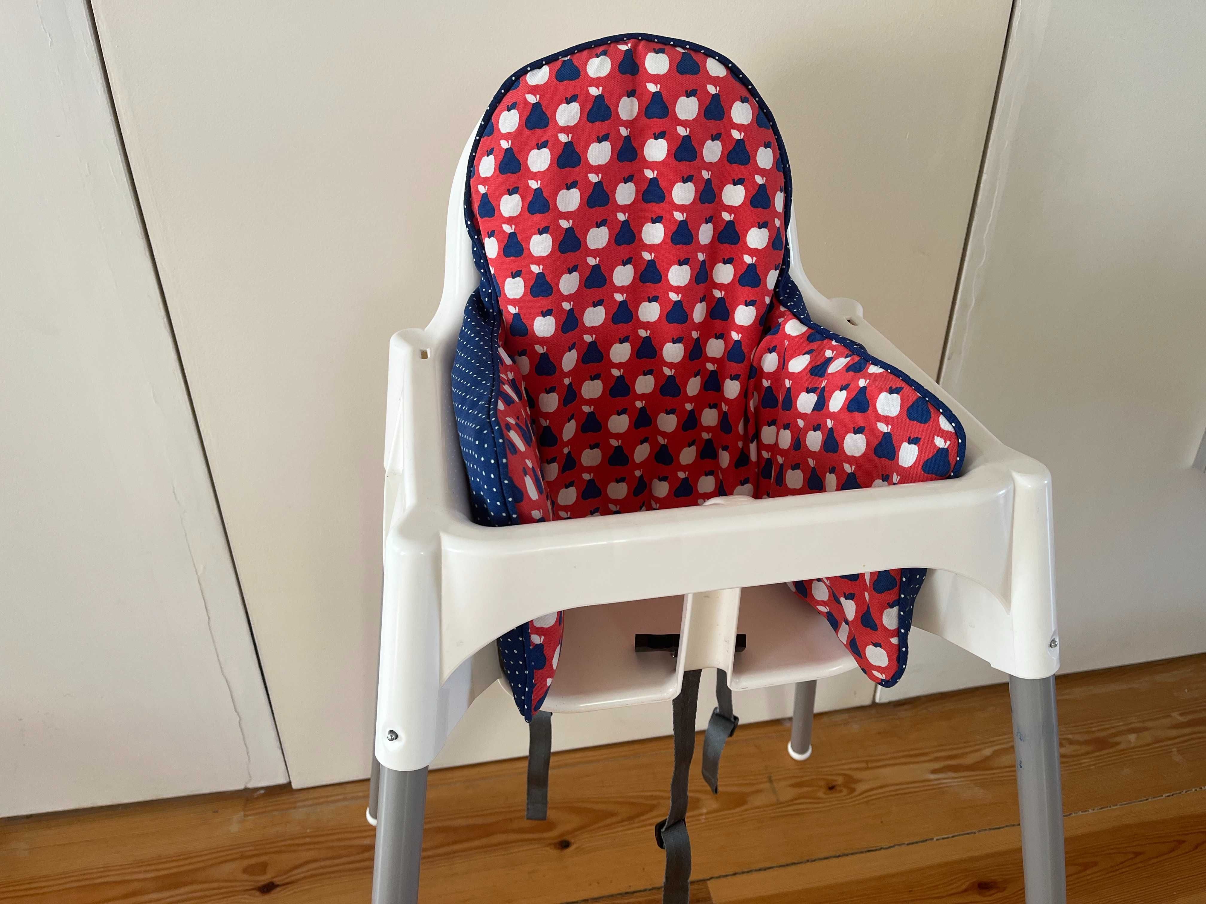 Pack Bebé IKEA: Berço Hensvik + Cadeira Antilop + Acessórios