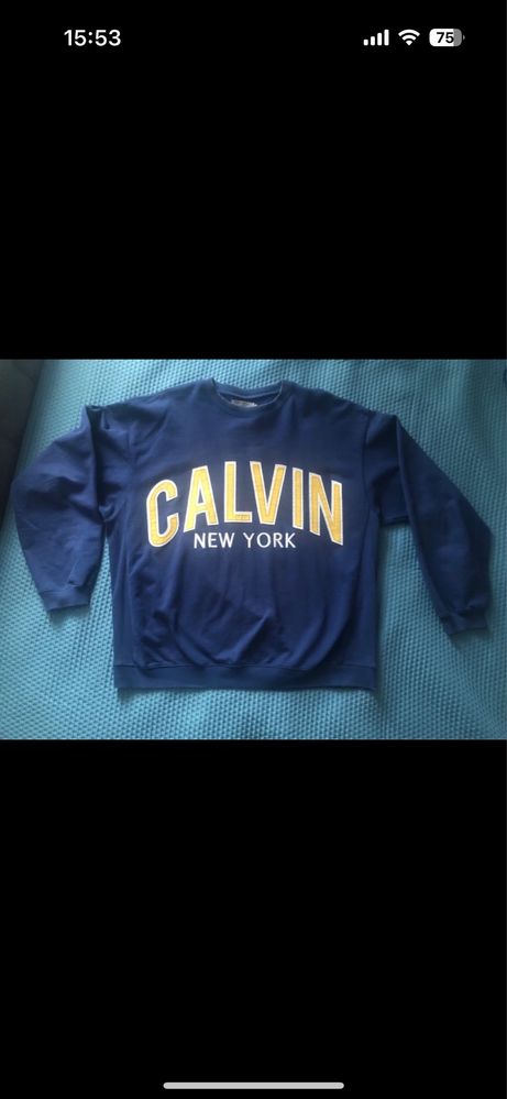 Meska bluza Calvin Klein, oversize, rozmiar XL