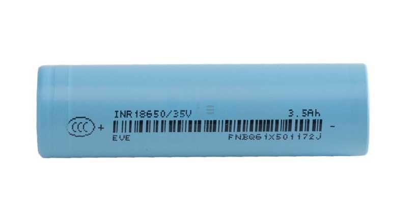 EVE INR18650-35V 3500mAh — оригінальні акумулятори, 10.2A