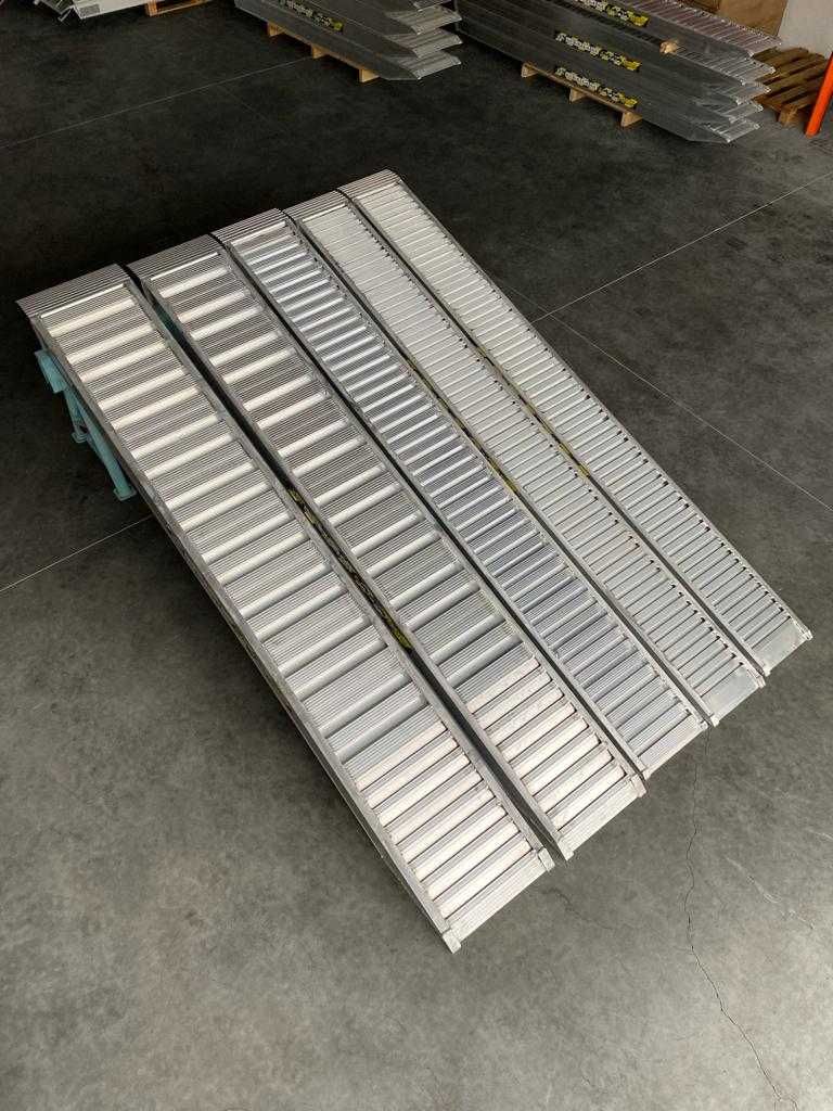 Rampas de aluminio 3.5 mt x 5220 Kg novas
