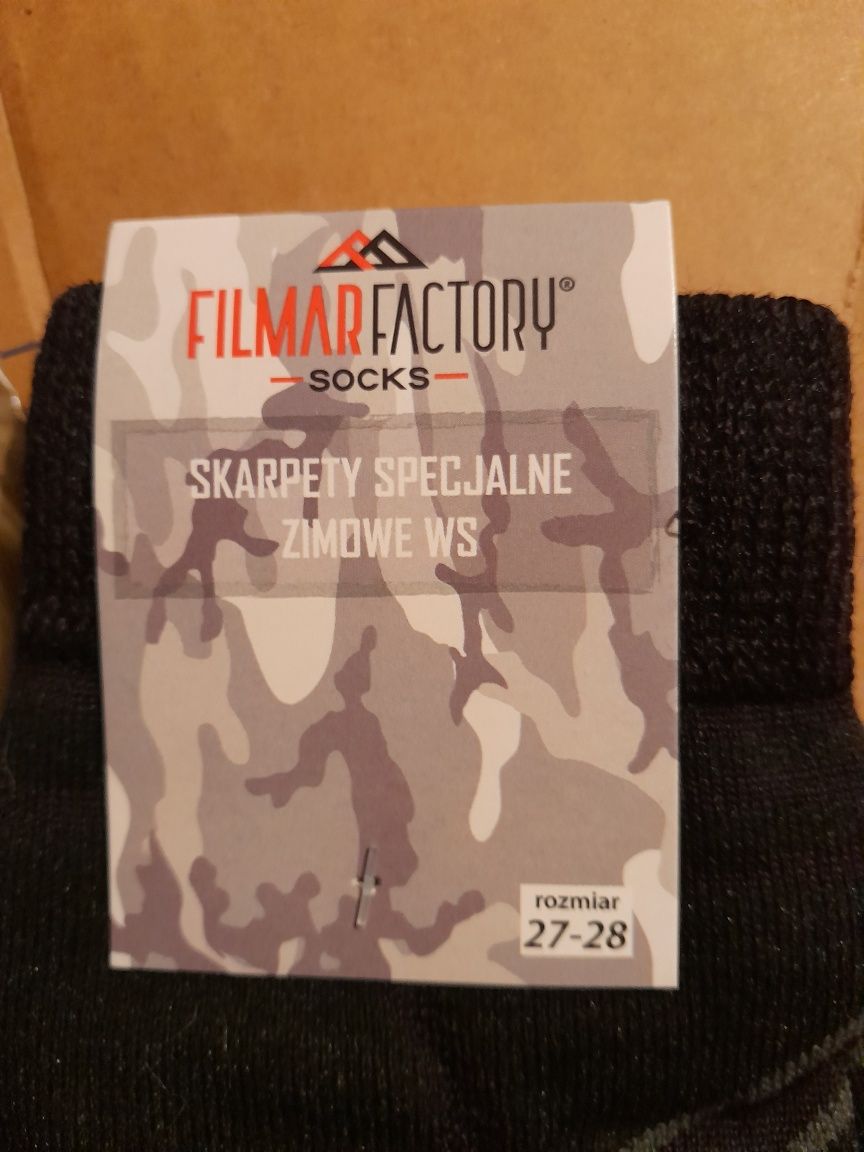 Skarpety specjalne zimowe ws,wojsk specjalnych 27-28, 2 pary