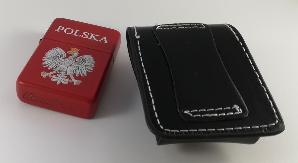 Nowy Zestaw upominkowy zapalniczka Polska Orzełek Godło