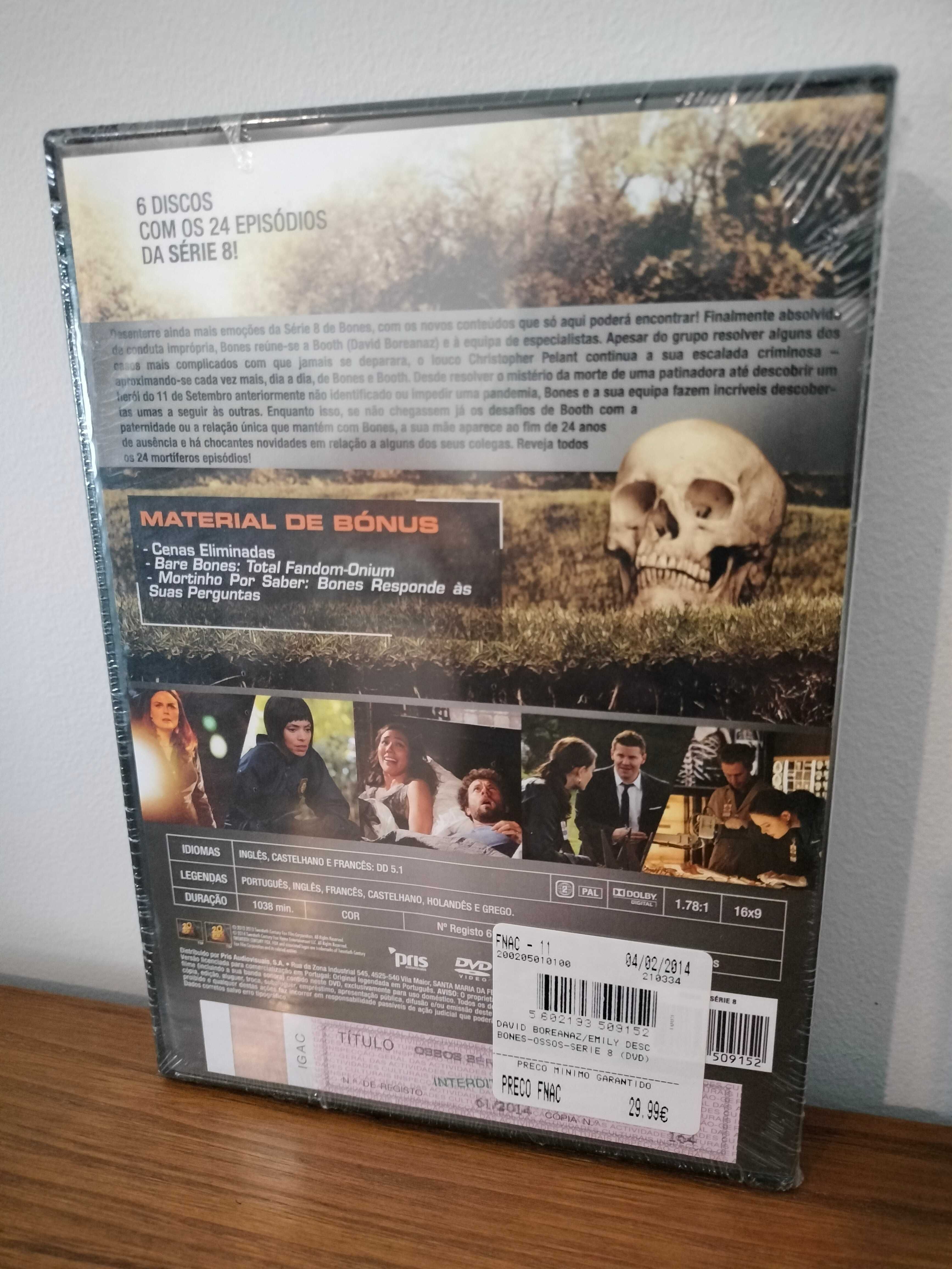 Série DVD: Ossos: Série 8 - Bones: Season 8 (Selada)