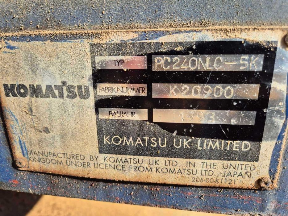 Koparka Komatsu PC 240