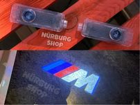 Штатная проекция логотипа подсветка в двери BMW M Performance лампочки