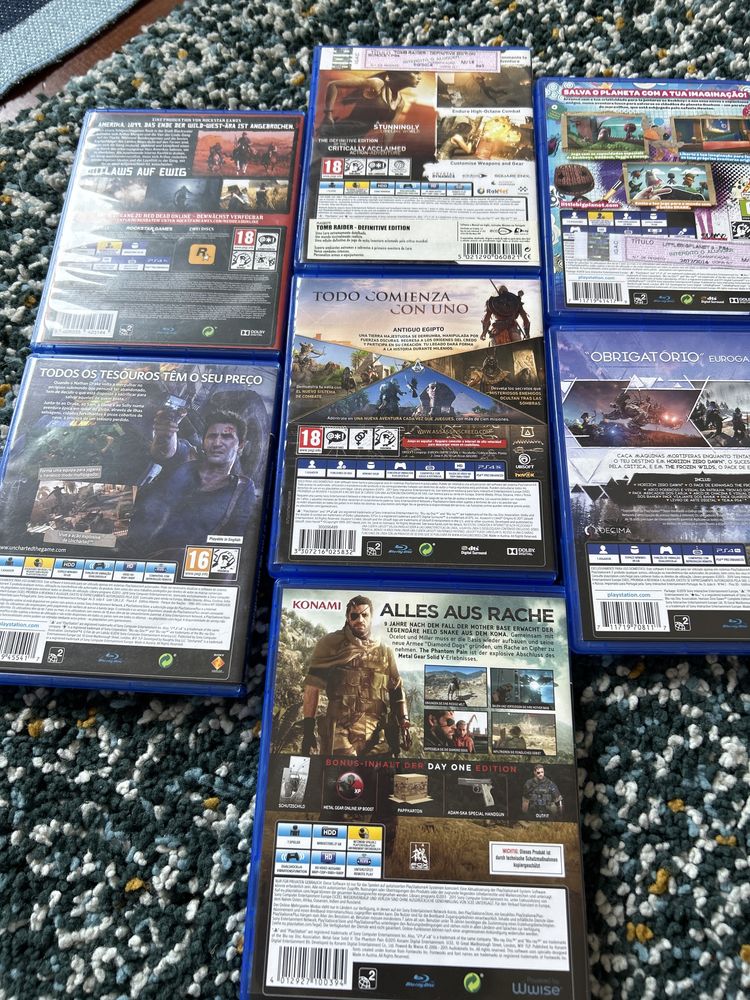 Jogos PS 4 variados