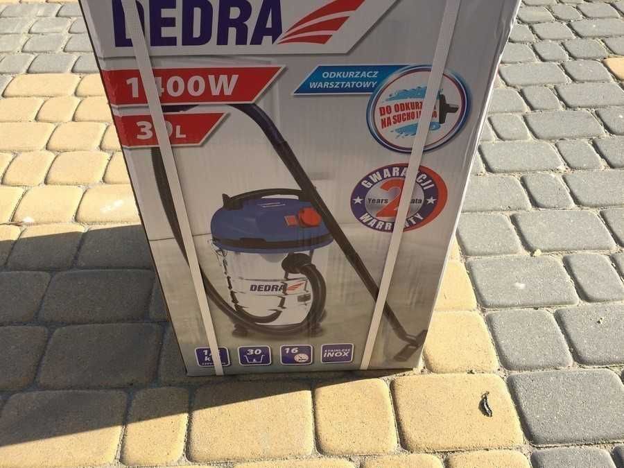 Odkurzacz przemysłowy Dedra 1400W Gwarancja