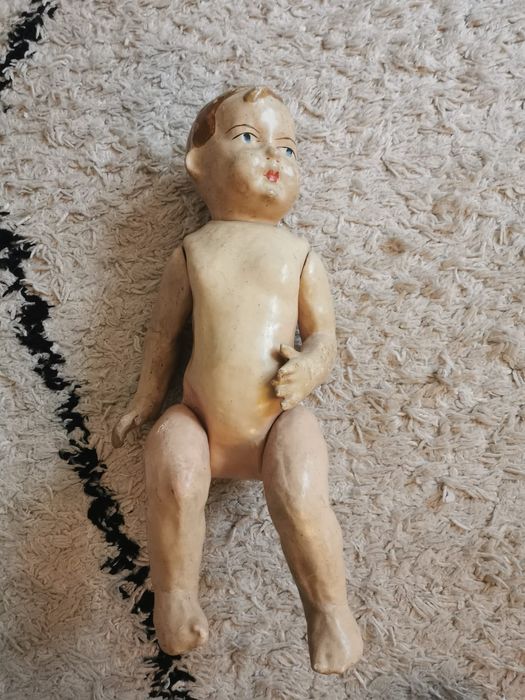 Boneco muito antigo articulado