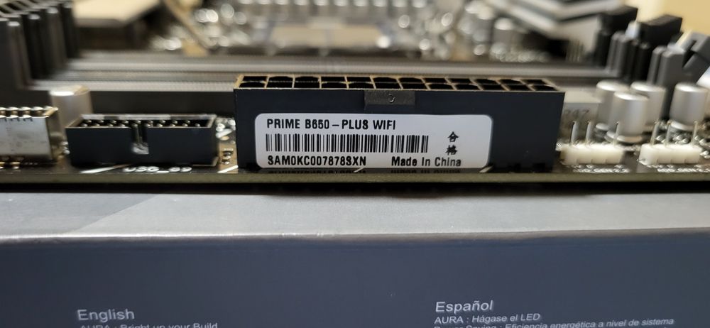 Материнська плата Asus PRIME B650-Plus Wi-Fi (sAM5, AMD B650, PCI-Ex16