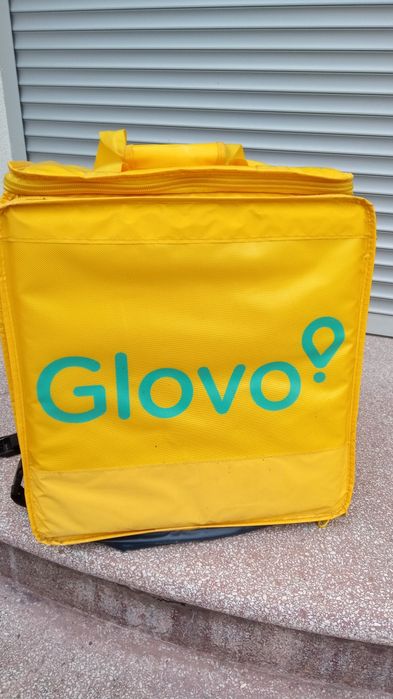 Сумка Glovo для кур'єрської доставки