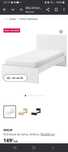 Cama de solteiro MALM IKEA