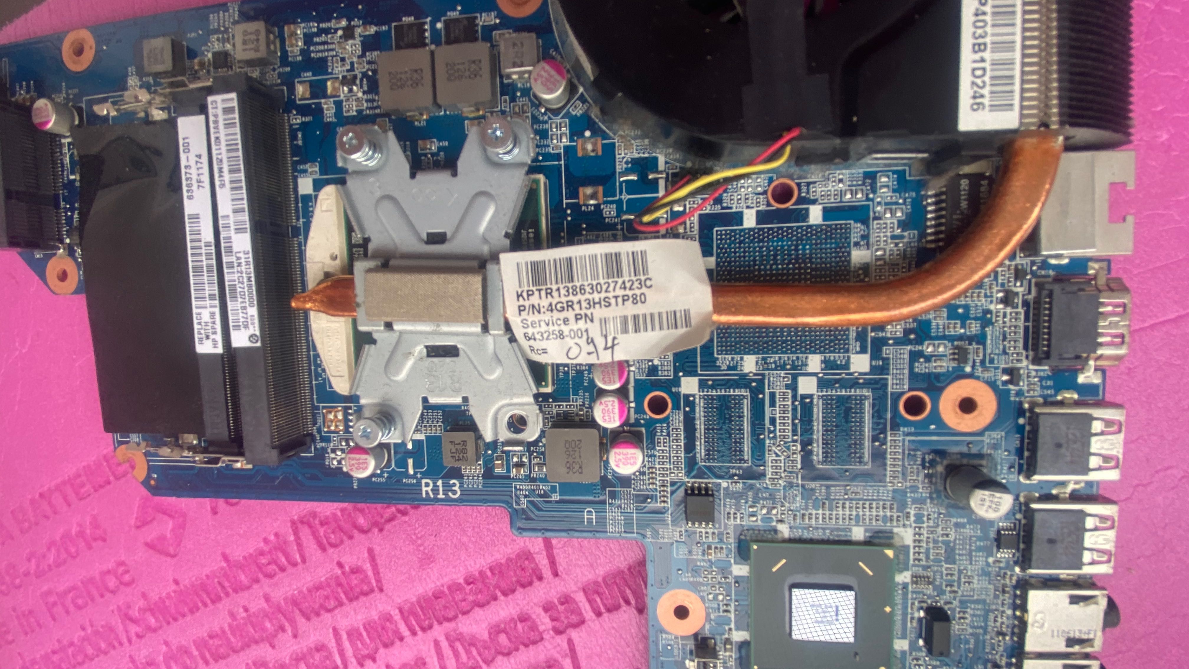HP G6 części płyta ram klawiatura Intel I5 obudowa zasilacz