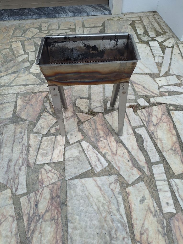 Fogareiro inox campismo/casa
