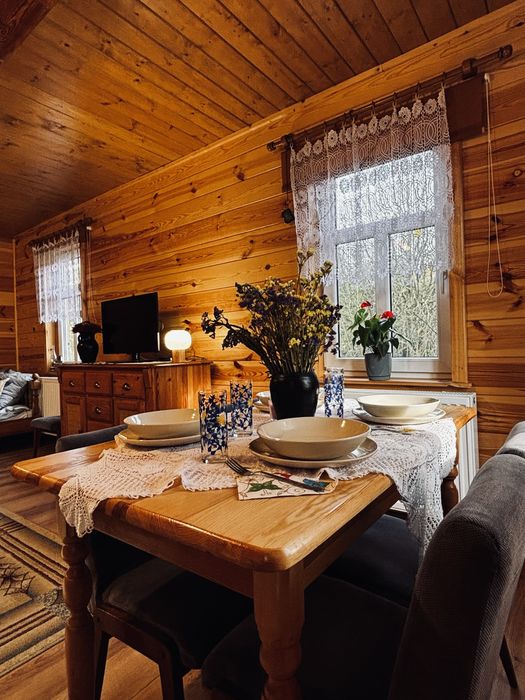 Chata na Podlasiu. Domek w lesie