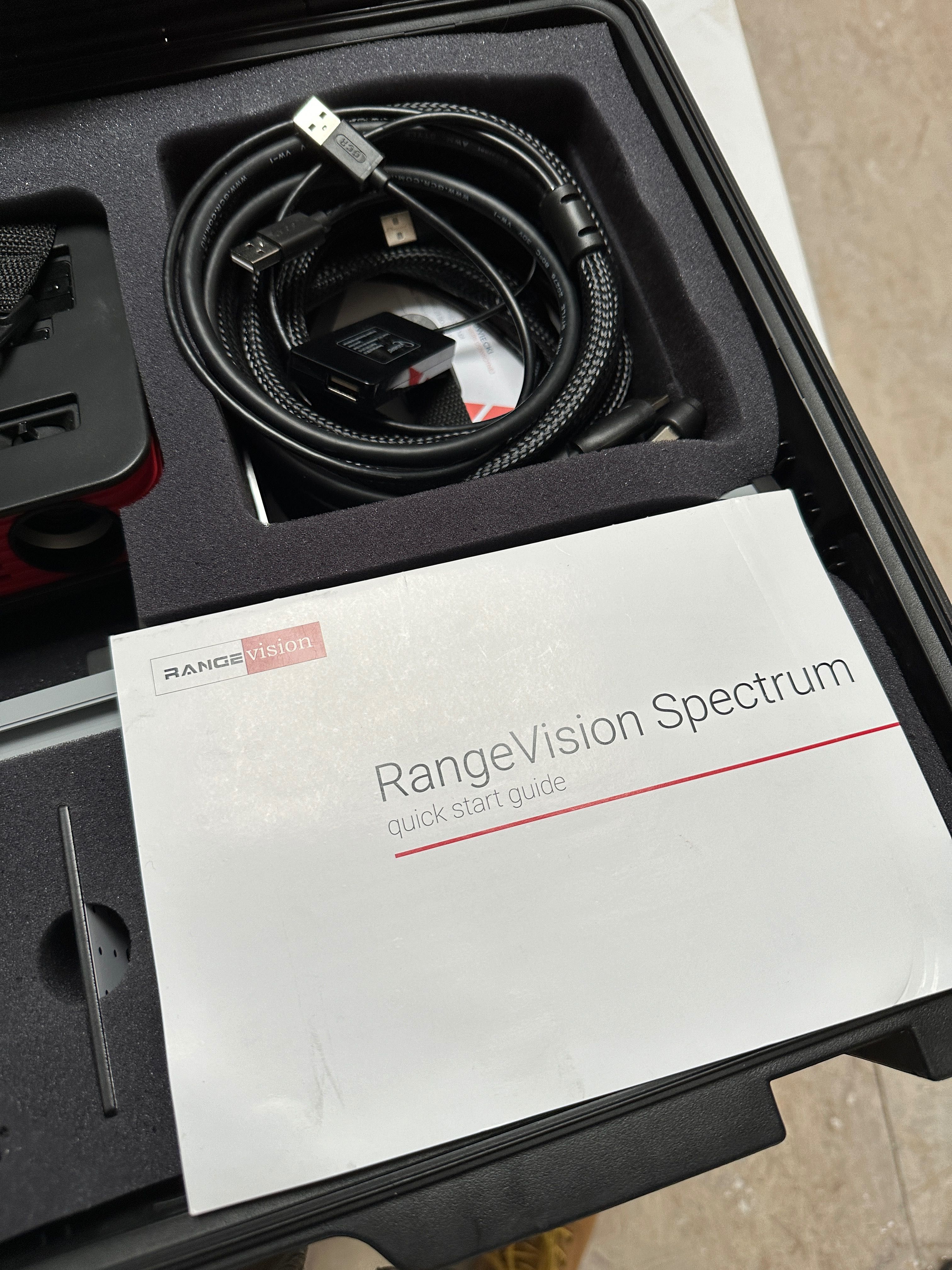 RangeVision Spectrum - profesjonalny, stacjonarny skaner 3D