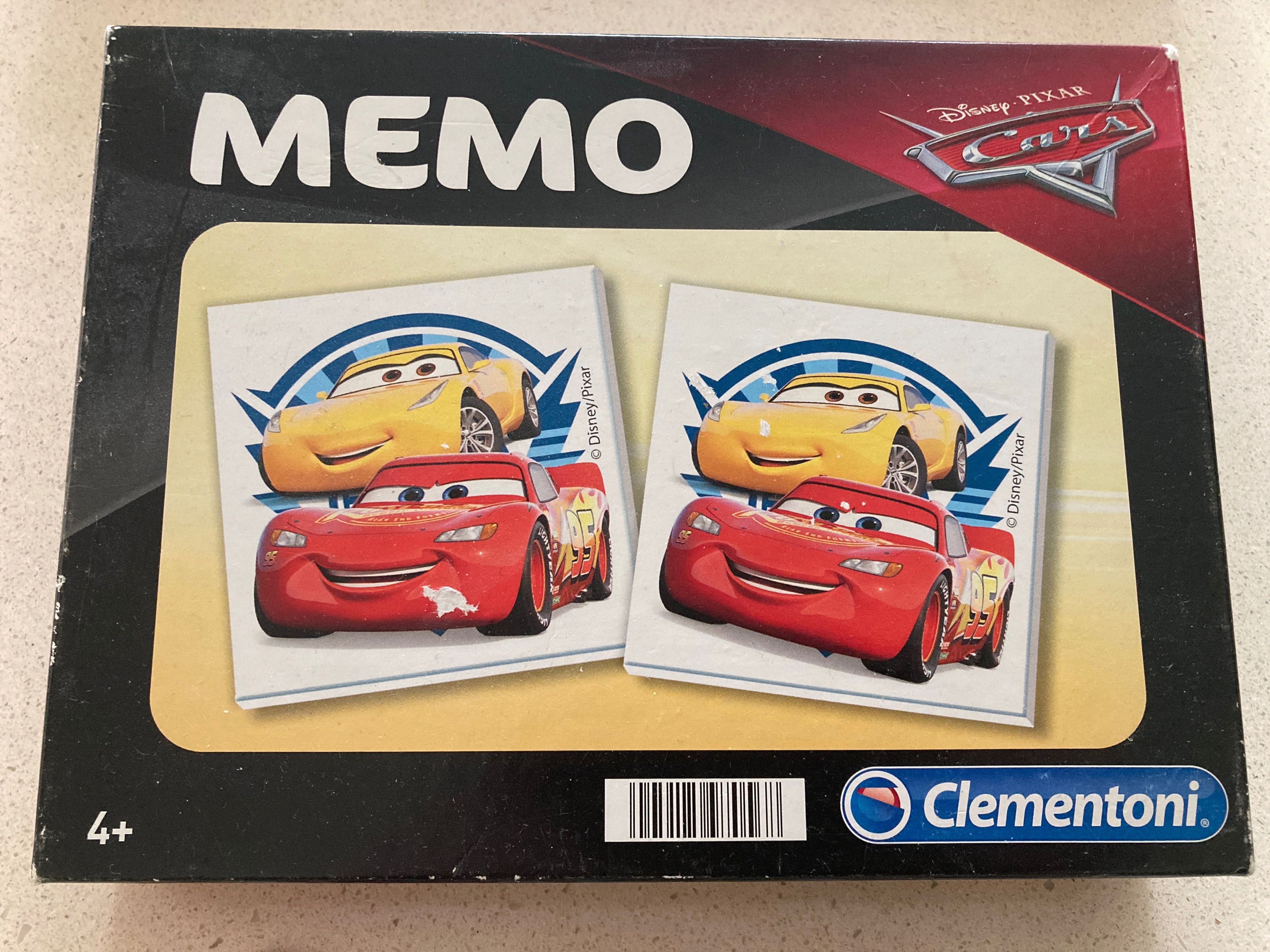 Memo gra pamięciowa Cars (Auta) 4+