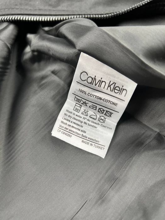 Вітровка бомбер Calvin Klein чорна чоловіча бомбер келвін кляйн чорний