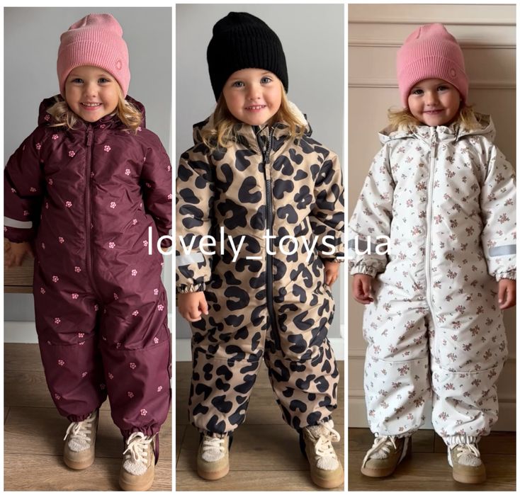 Зимовий комбінезон новий для дівчинки H&M 80, 86, 92, 98, 104