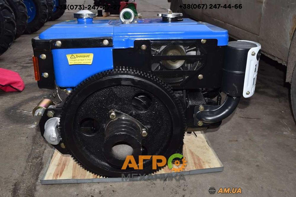 Двигун Зубр R180NM дизельний 8 к.с., електростартер, на мотоблок