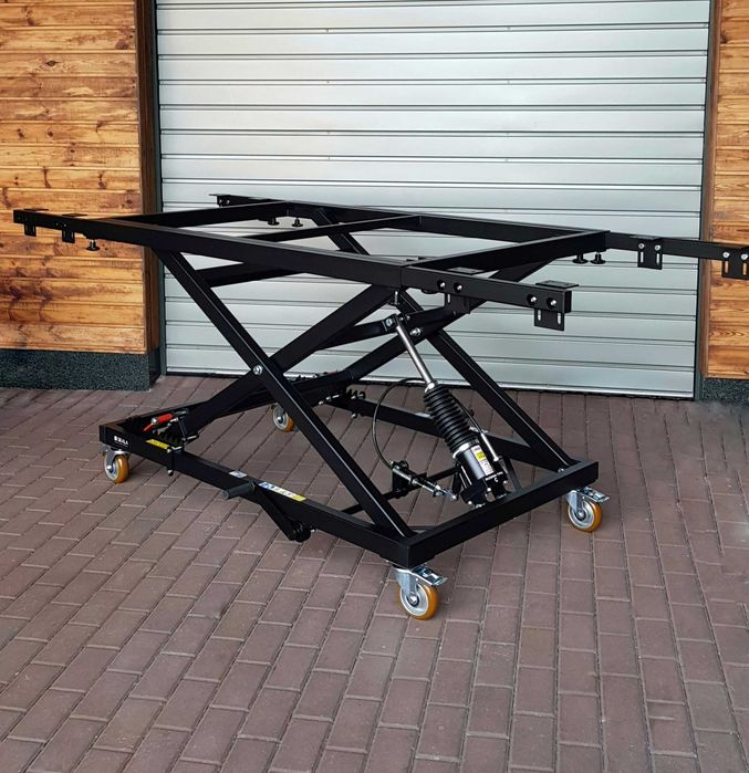 Stół montażowy duży 250x125 nożycowy